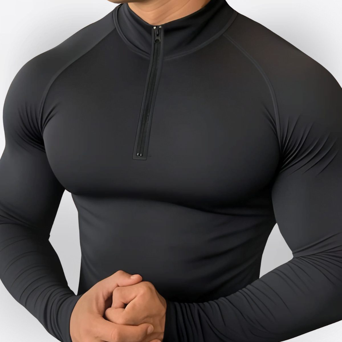 AETHR SPARTAN– Long Sleeve Zip Training Top