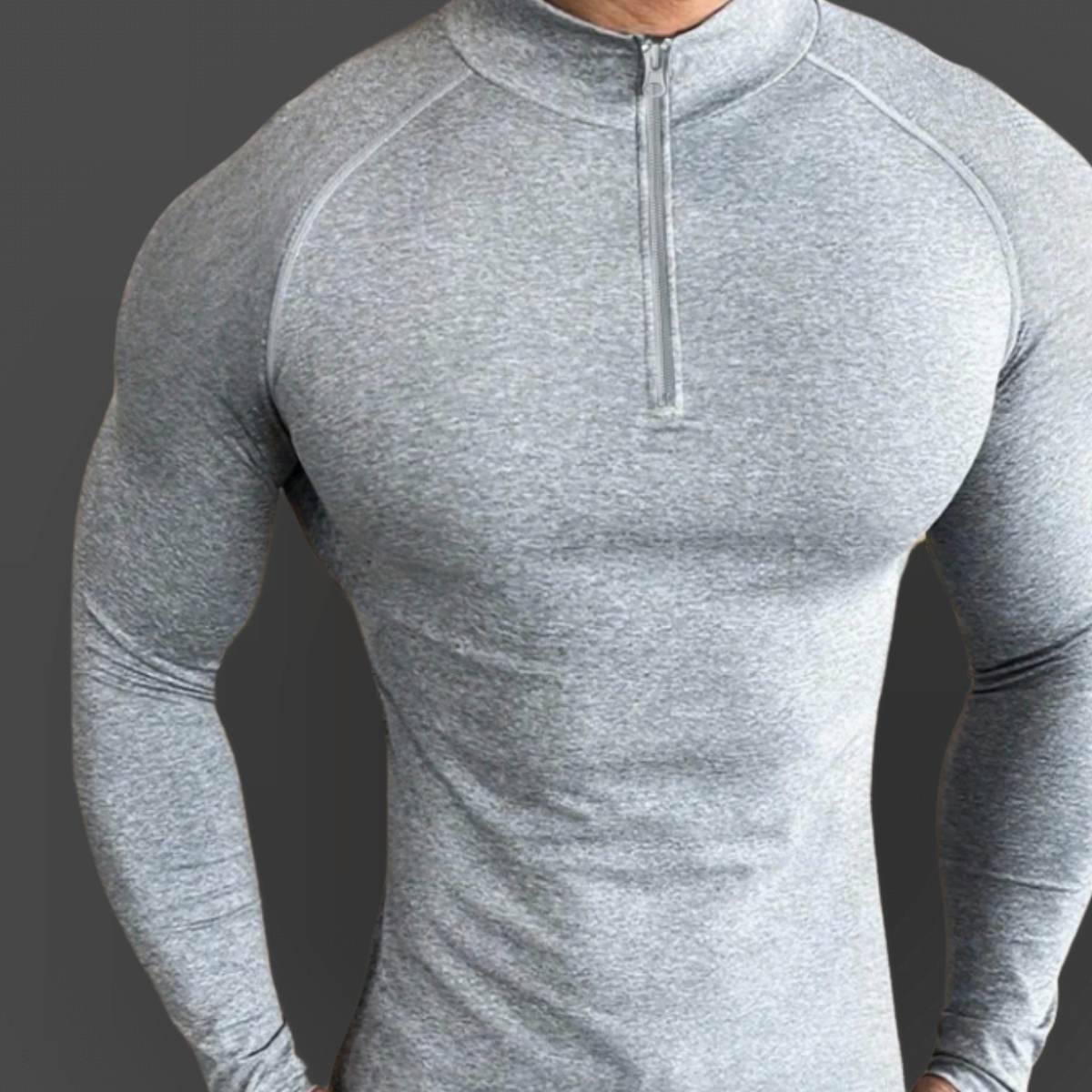 AETHR SPARTAN– Long Sleeve Zip Training Top