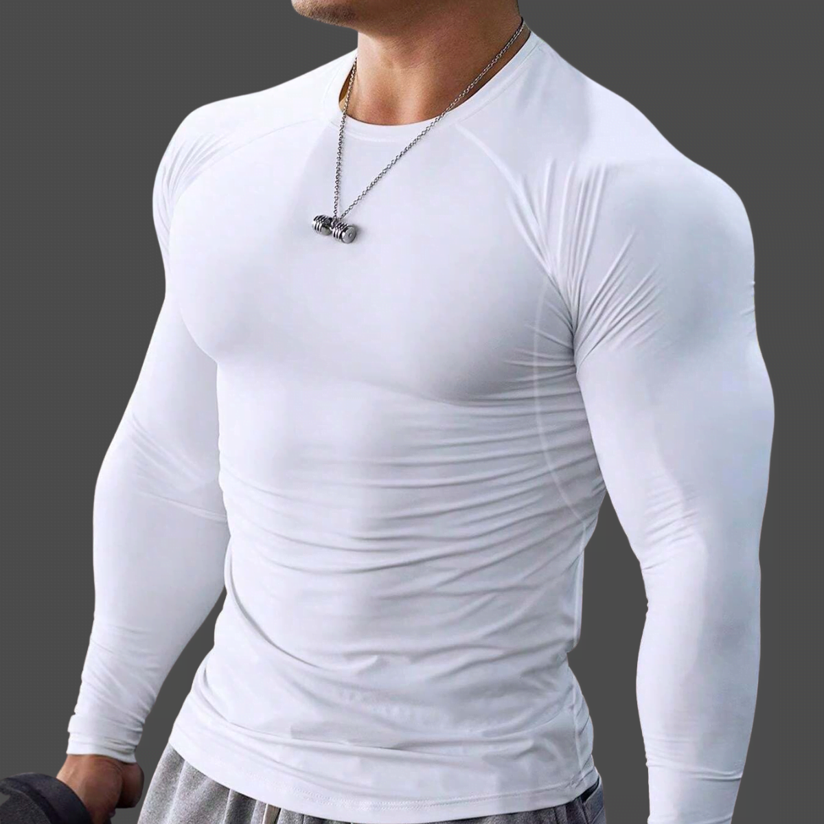 AETHR KRATOS – Men’s Long Sleeve Compression Shirt.