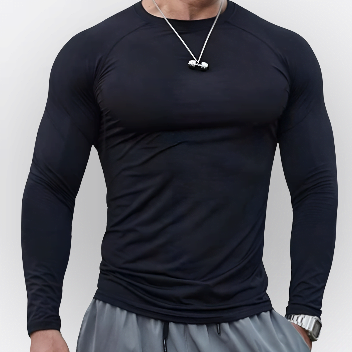 AETHR KRATOS – Men’s Long Sleeve Compression Shirt.