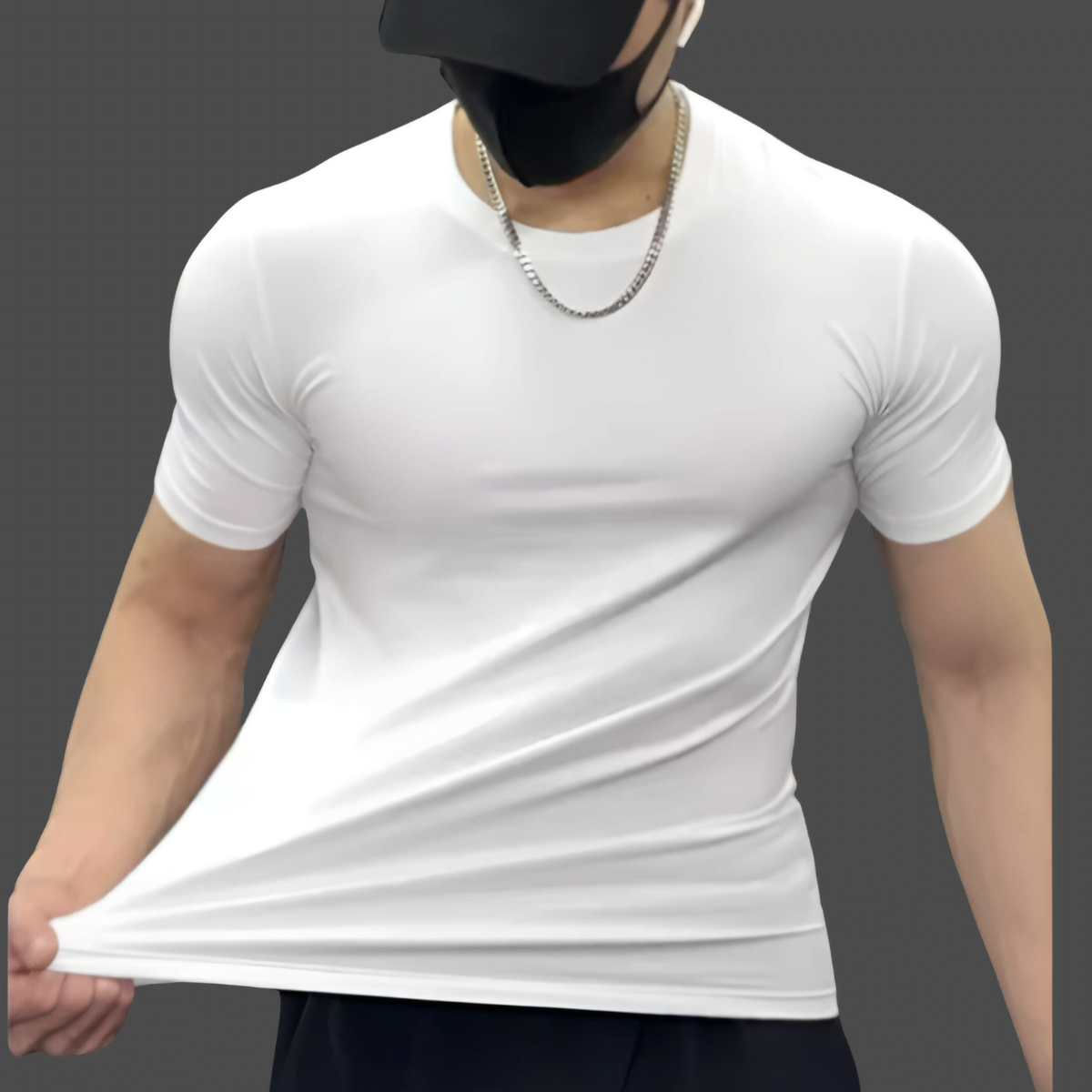 AETHR HYPERION – Men’s Slim Fit Compression T-Shirt.