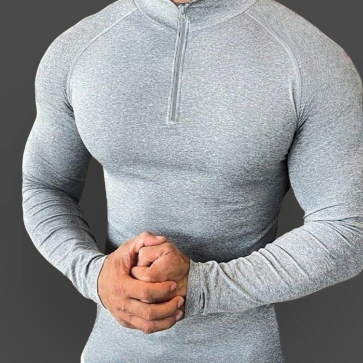 AETHR SPARTAN– Long Sleeve Zip Training Top