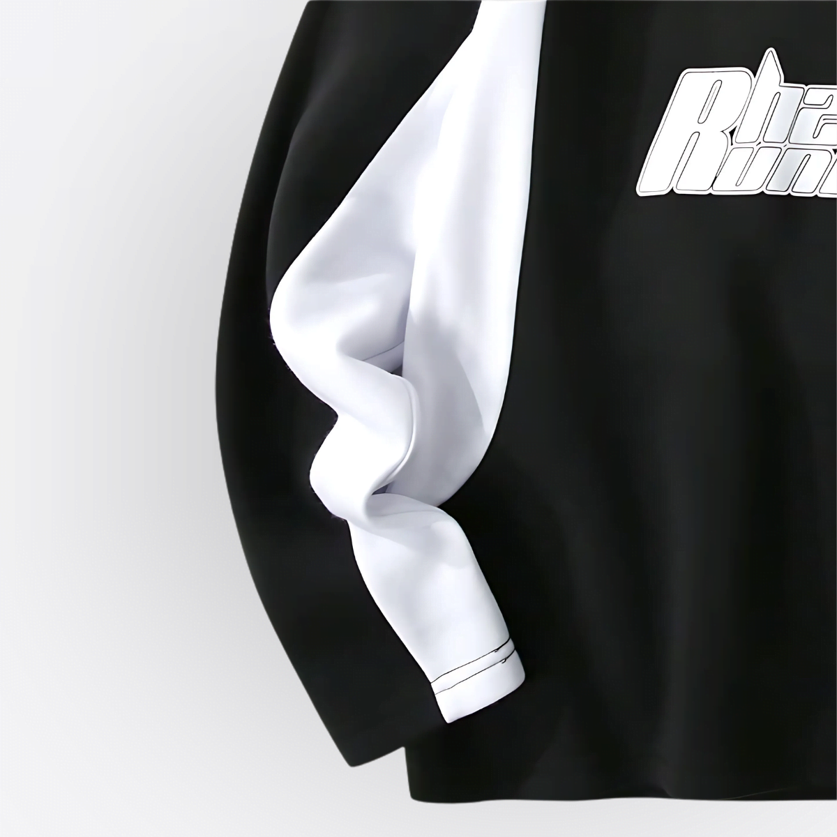 AETHR ARES – Men`s Oversized Raglan Crew Sweatshirt | Sportlife