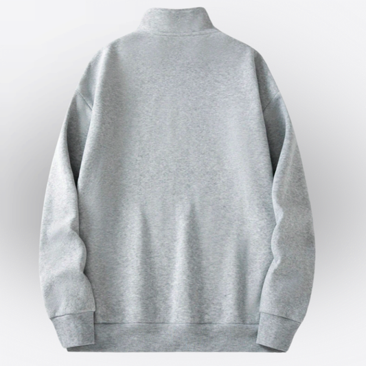 AETHR TÊSEU — Men’s Half-Zip Hooded Sports Sweatshirt | Sportlife