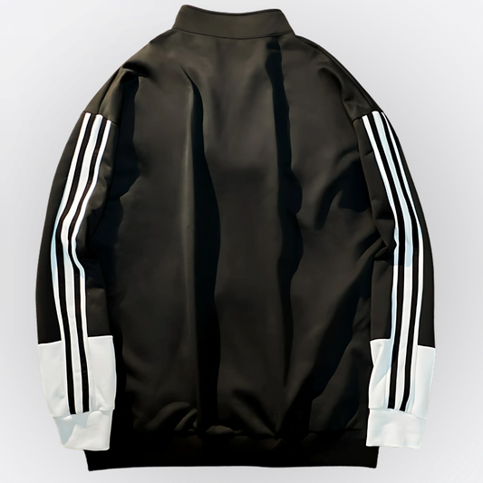 AETHR ALETHEIA— Men’s Quarter-Zip Sweatshirt, Stripe Sleeves | Sportlife