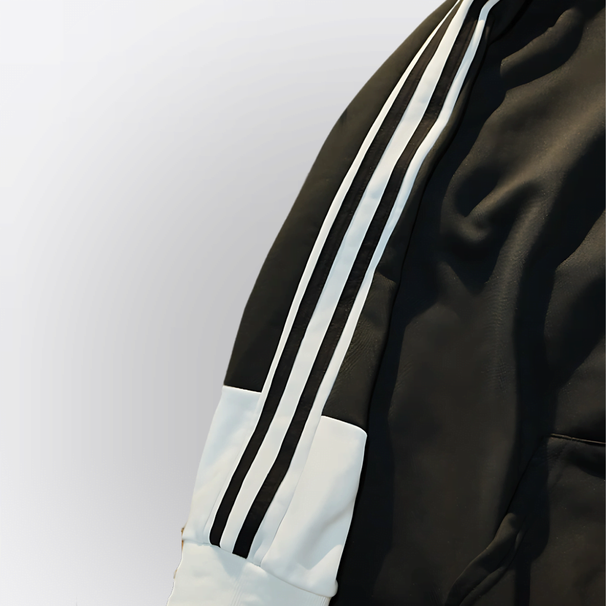 AETHR ALETHEIA— Men’s Quarter-Zip Sweatshirt, Stripe Sleeves | Sportlife
