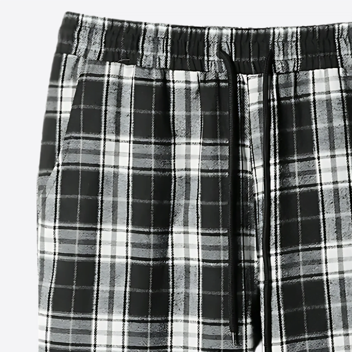 AETHR GRID TRAINER – Men's Plaid Wide-Leg Pant