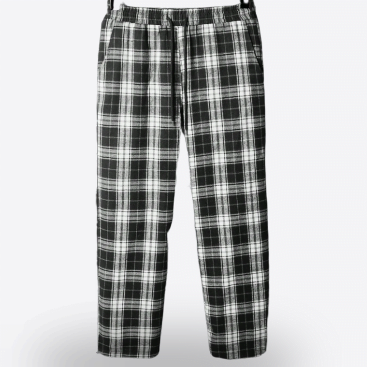 AETHR GRID TRAINER – Men's Plaid Wide-Leg Pant