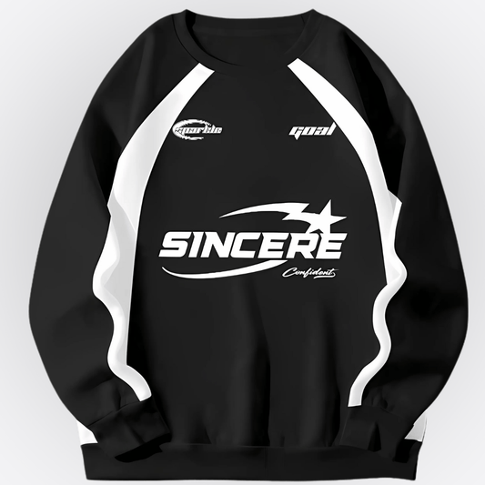 AETHR HADES — Men’s Oversized Raglan Sports Sweatshirt| Sportlife