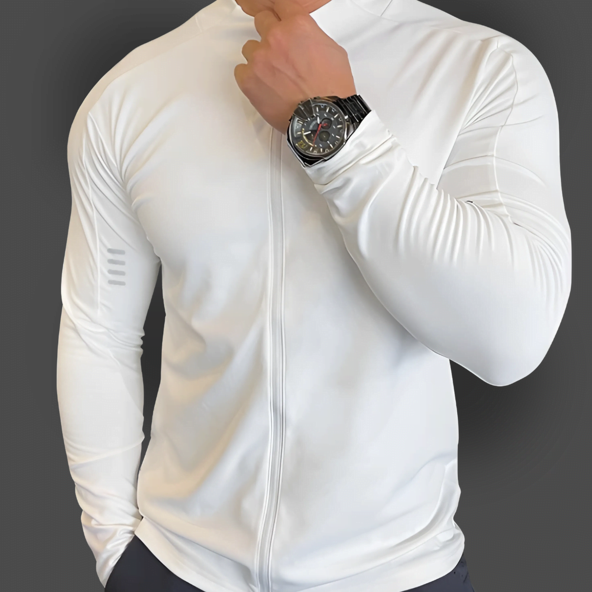 AETHR APOLLO – Slim Fit Long Sleeve with Zipper