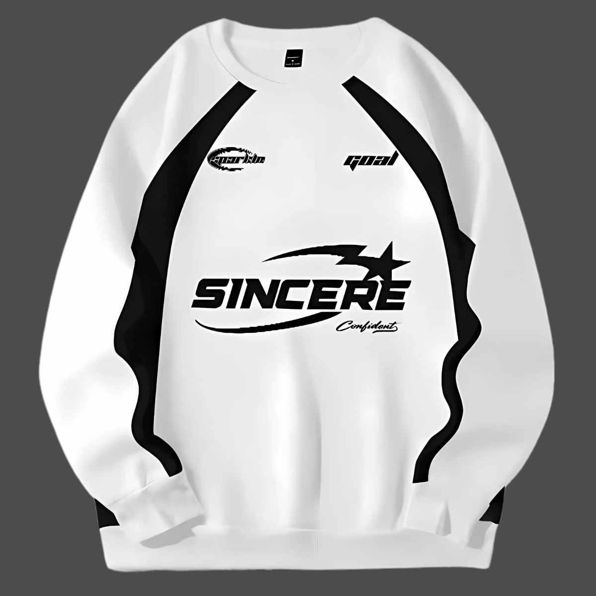 AETHR HADES — Men’s Oversized Raglan Sports Sweatshirt| Sportlife