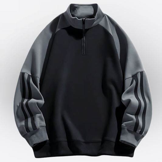 AETHR BOREAS — Men’s Half-Zip Raglan Sports Sweatshirt | Sportlife