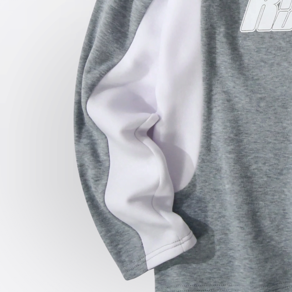 AETHR ARES – Men`s Oversized Raglan Crew Sweatshirt | Sportlife