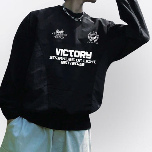 AETHR TRIUMPH — Men’s Oversized Drop-Shoulder Sports Sweatshirt