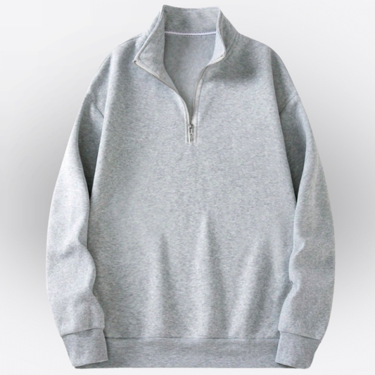 AETHR TÊSEU — Men’s Half-Zip Hooded Sports Sweatshirt | Sportlife